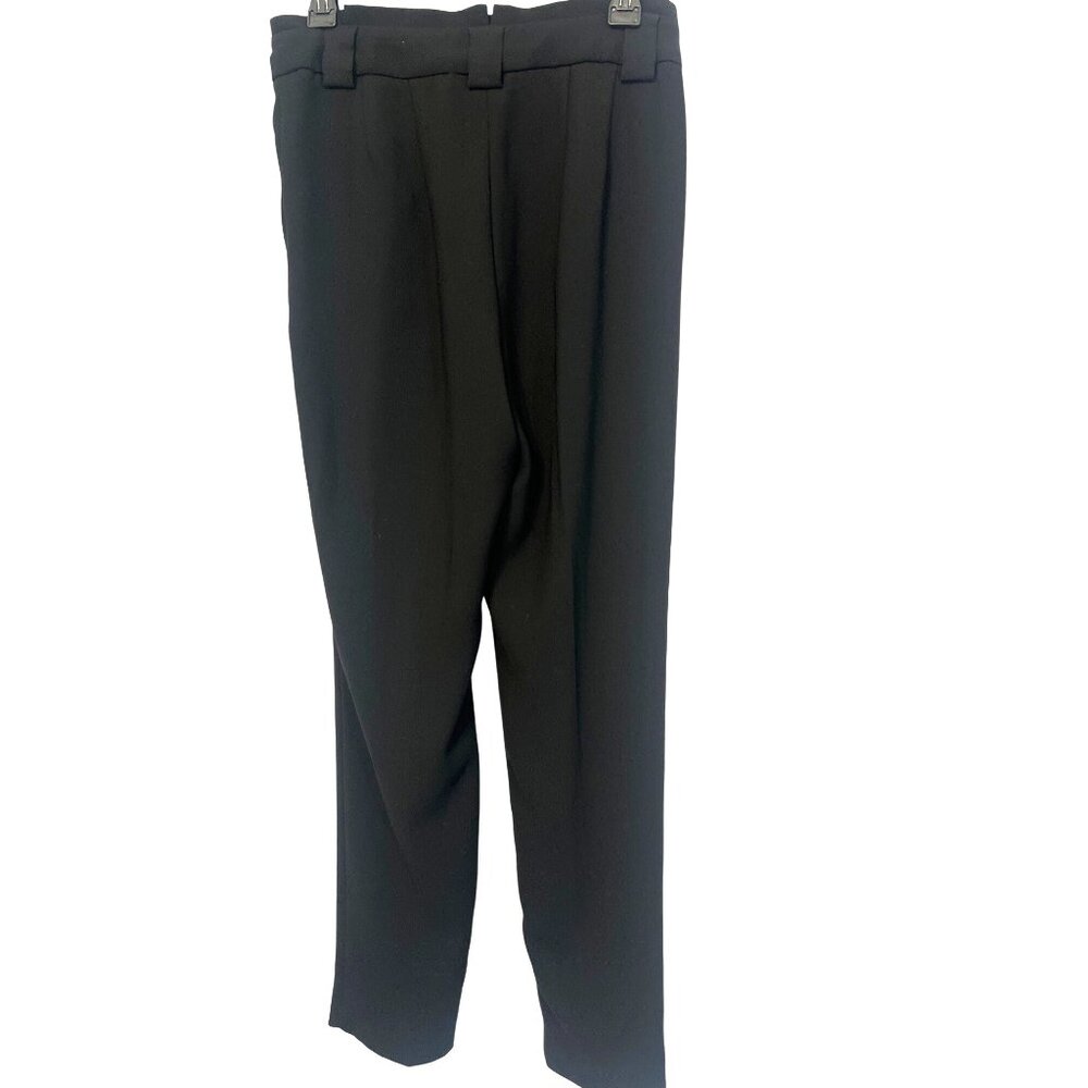 Express‎ Womens 6L Ankle Pants  Black High Rise 100% Polyester